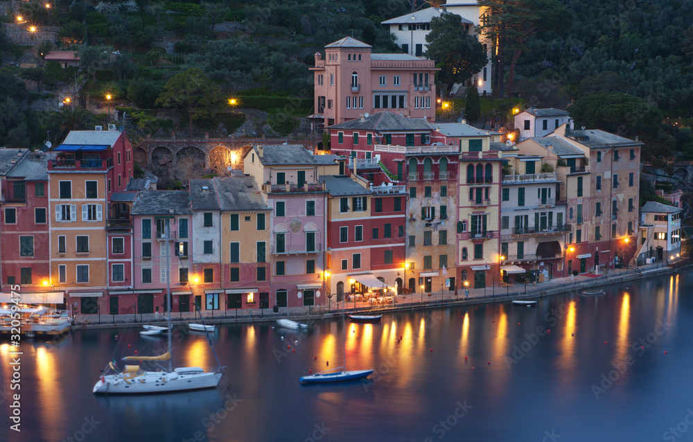 Portofino by night