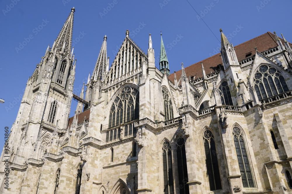 Fototapeta premium Dom in Regensburg