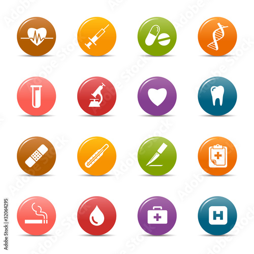 Colored Dots - Medical Icons