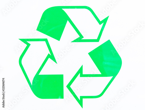 Photos recycling symbol