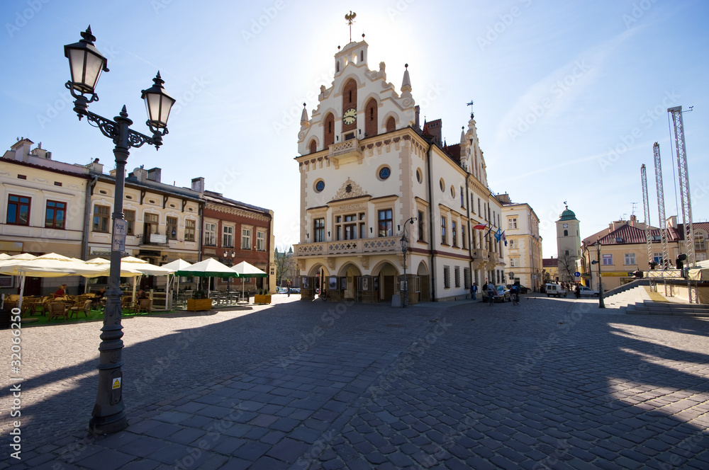 Marketplace in Rzeszow, Poland