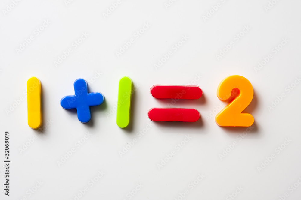 One plus one equals two One plus one equals two