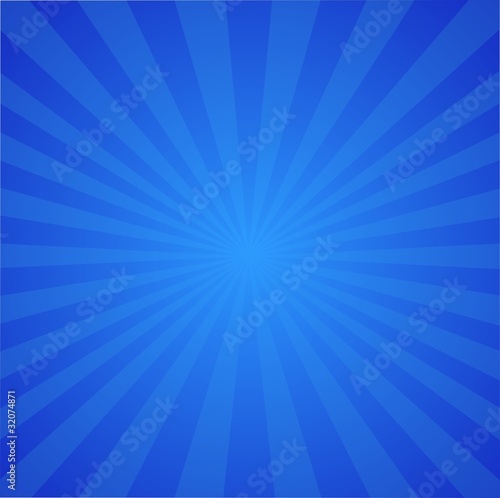 blue rays background for design