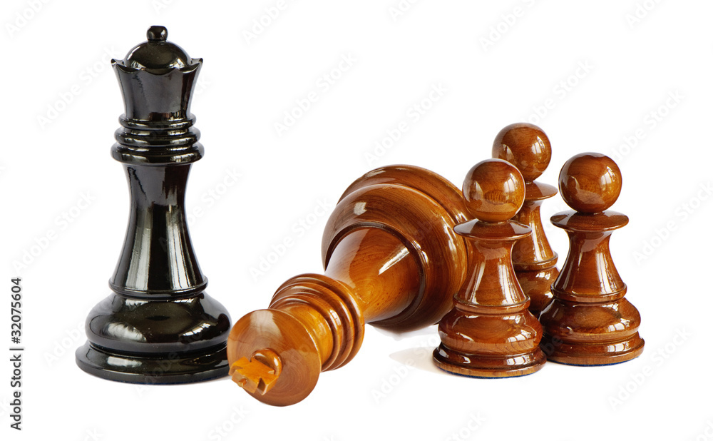 Chess isolated on white background Chess isolated on white background