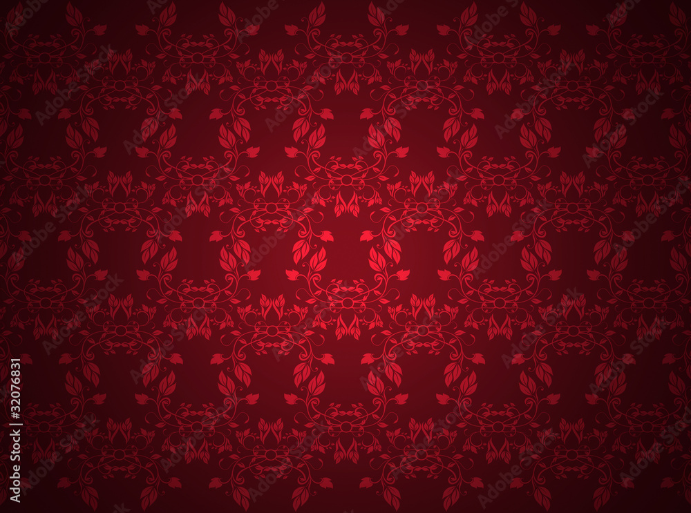 high quality red floral pattern high quality red floral pattern
