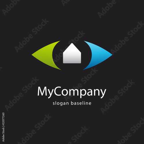 logo d'entreprise, immo logo