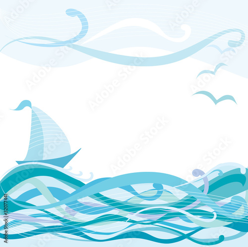 abstract sea background