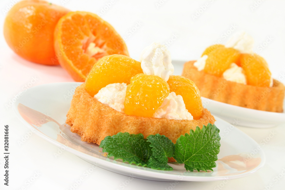 Mandarinentörtchen Mandarinentörtchen