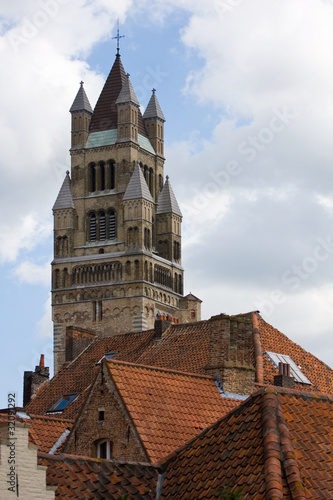 St. Salvador Church in Bruges, Blegium. © aniad