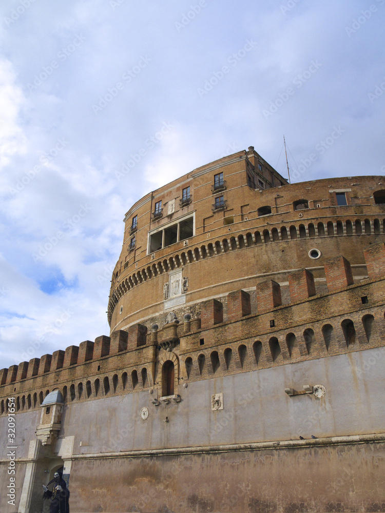 The Castel Sant'Angelo in Rome Italy Europe