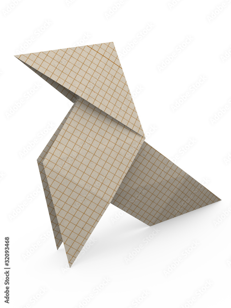 Graph paper bird Graph paper bird