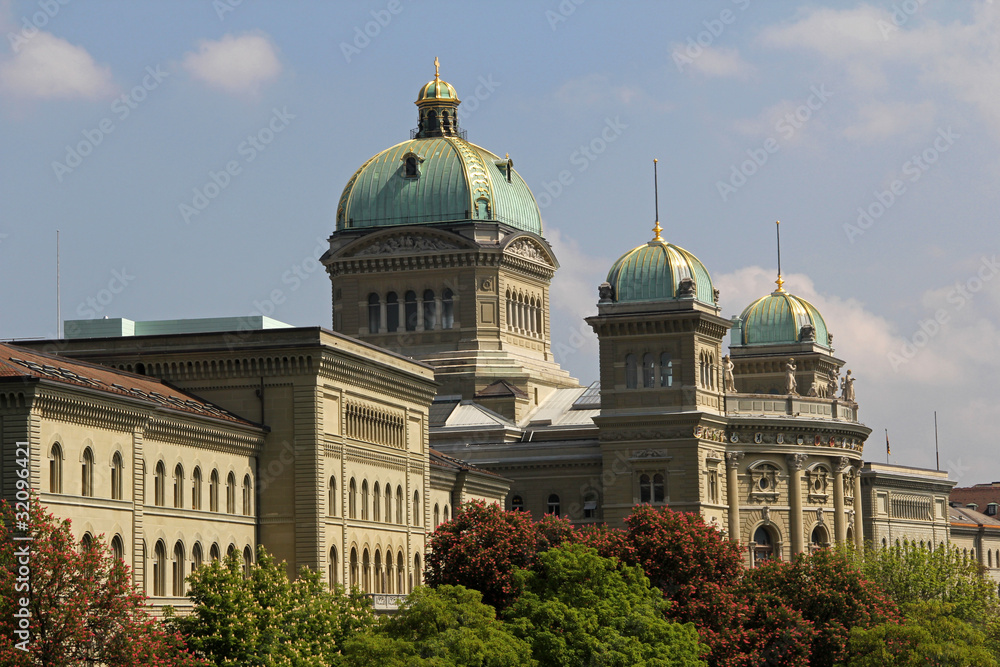 Obraz premium bundeshaus in bern