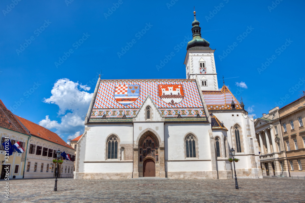 Naklejka premium St. Mark's Church