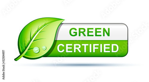 Green certified label