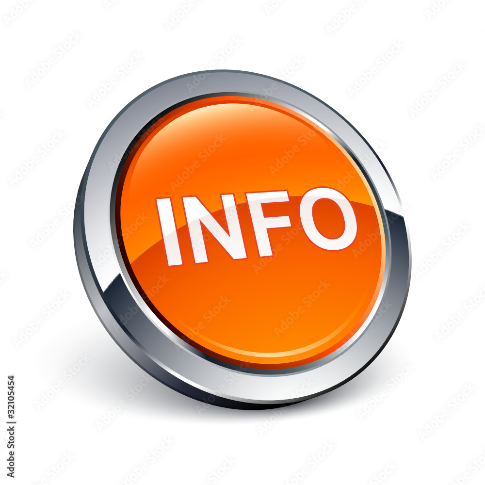 icône bouton internet information icône bouton internet information