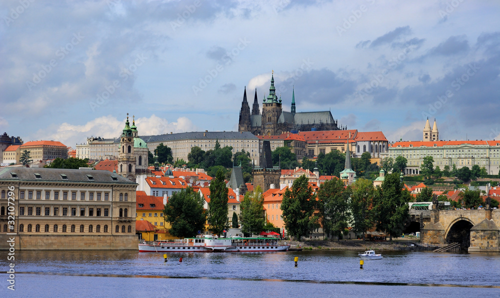 Obraz premium Prague Skyline