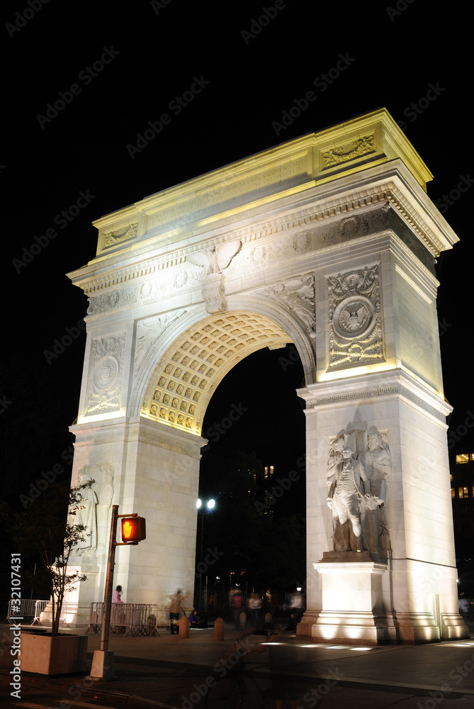 Washington Square Arch in New York City