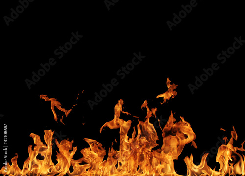 Fire background #32108697