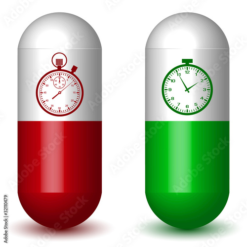 Medicine and Time Concept