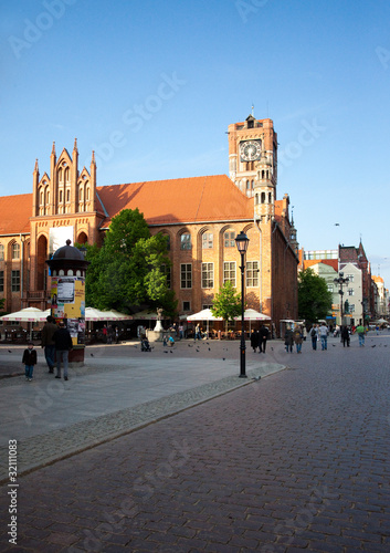 Town Hall-monument Unesco in Torun, Poland
