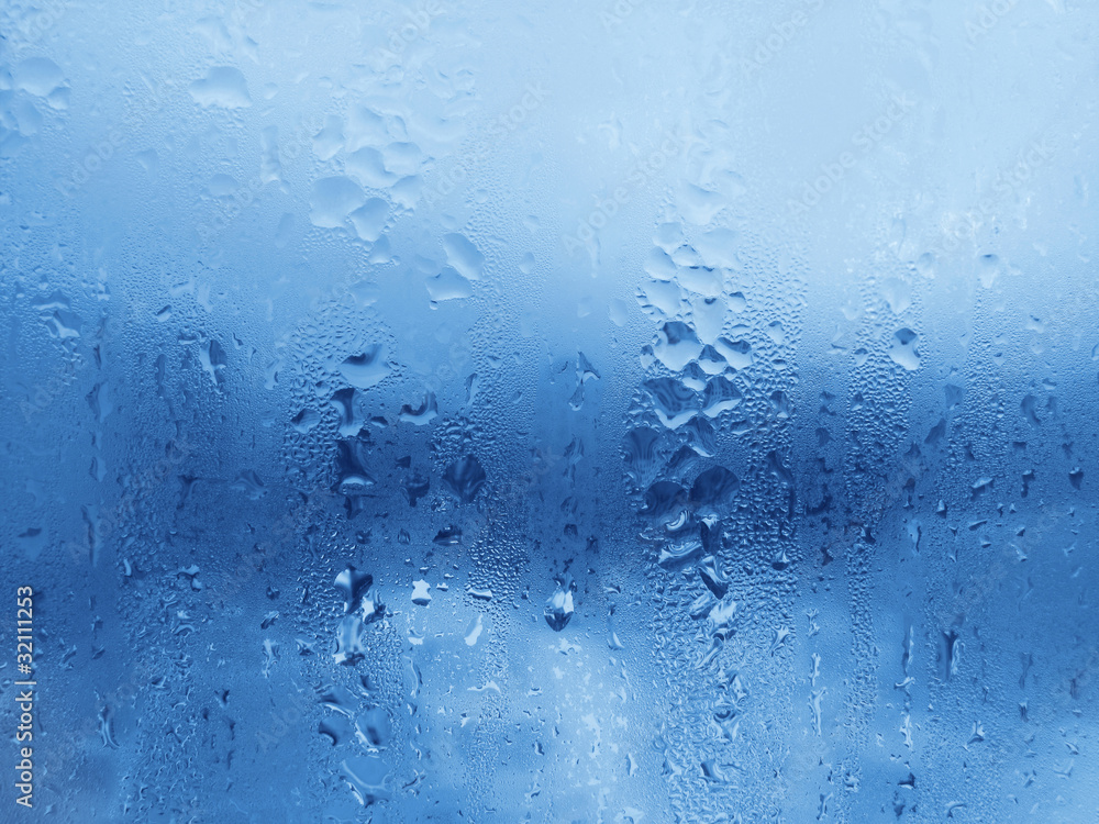 water drop on glass water drop on glass