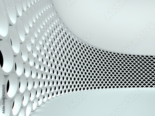 Abstract architectural 3d background