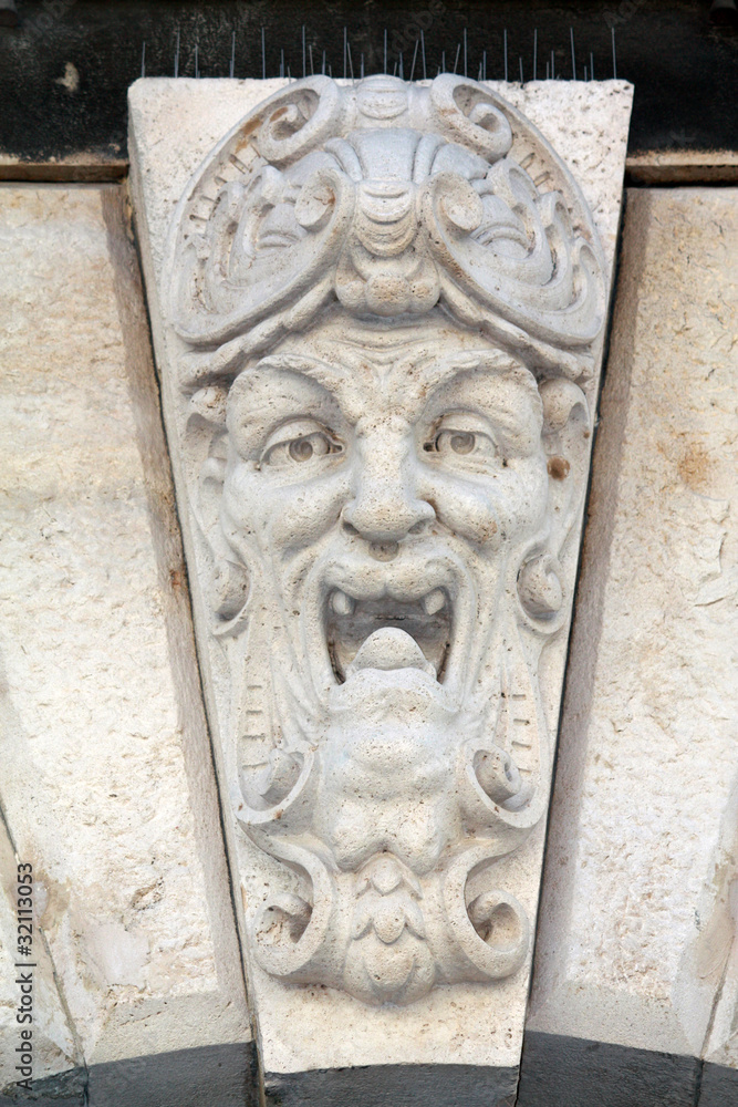 Detail from building in Budapest