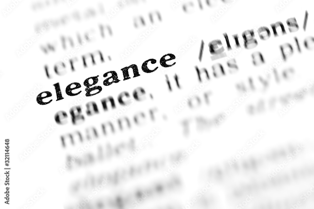 elegance (the dictionary project) elegance (the dictionary project)