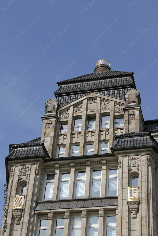 neoklassizistisches Gebäude in Hamburg