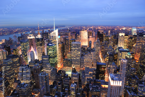 New York City Manhattan Times Square night © rabbit75_fot