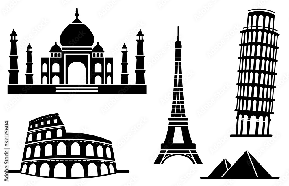 Icons of architectural monuments
