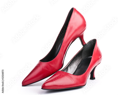 Red shoes for women