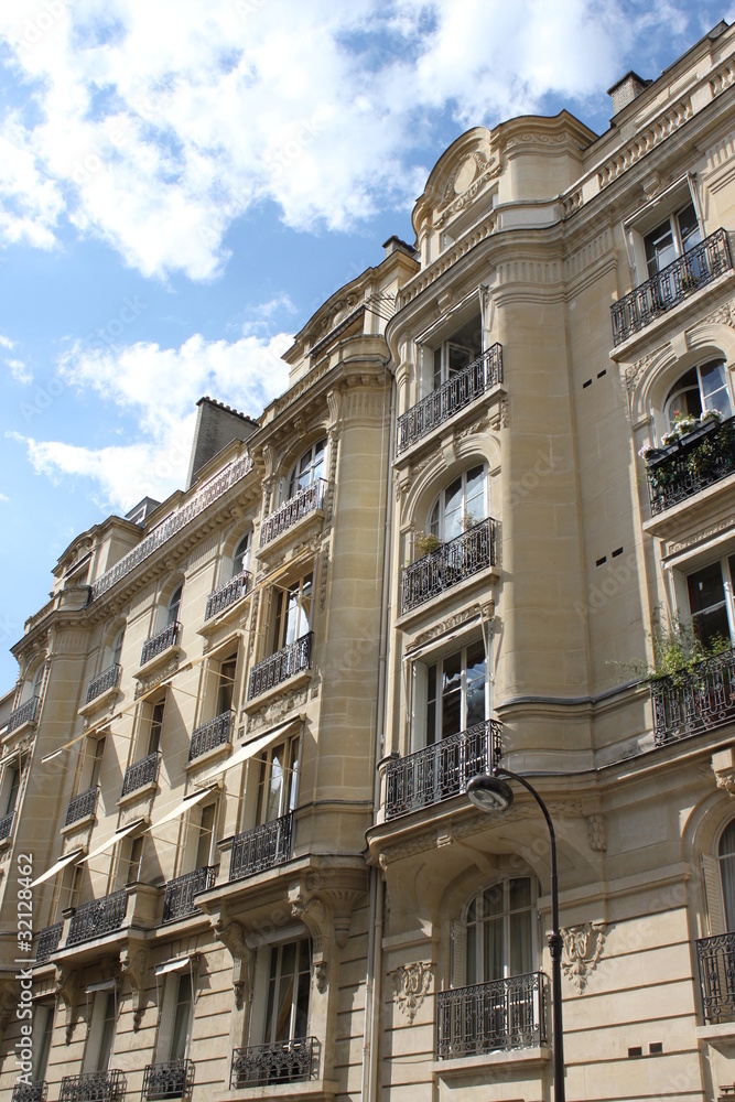 Immeuble ancien du quartier de Passy à Paris