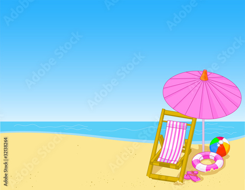 Summer beach
