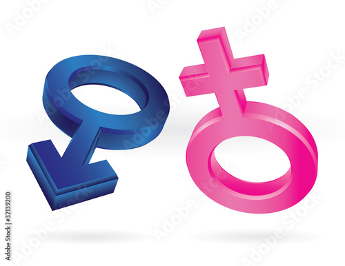 male and female symbols