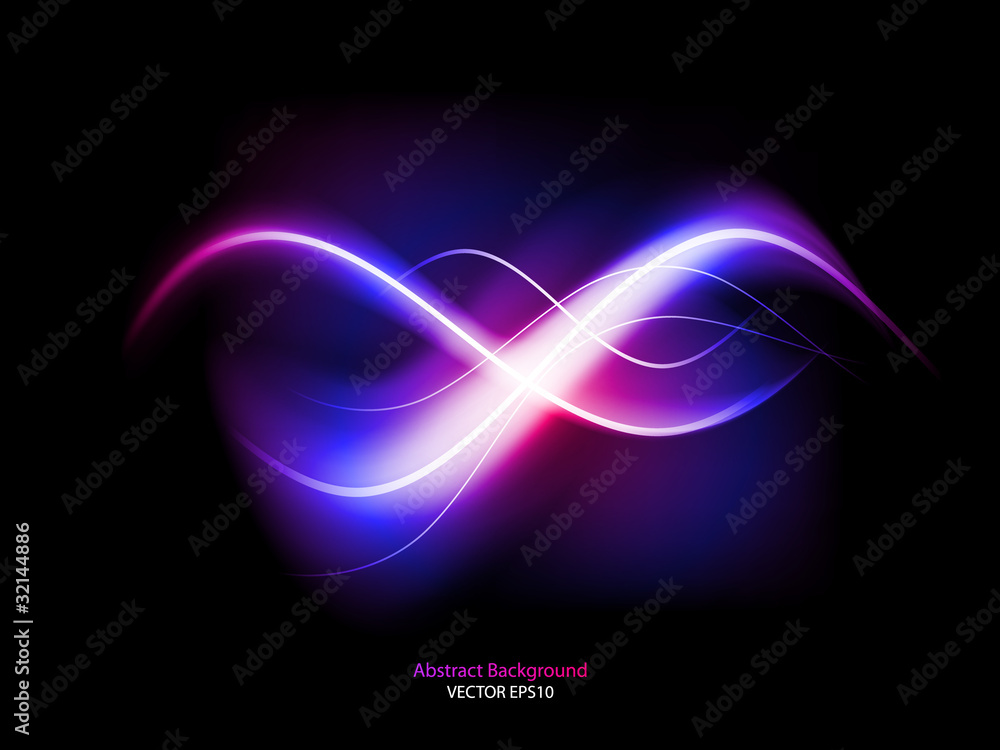 Color abstract glowing background