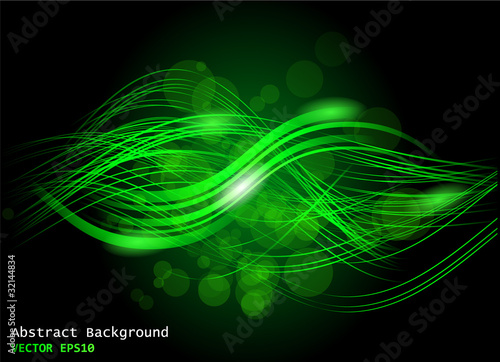 Blue abstract glowing background