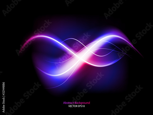 Color abstract glowing background