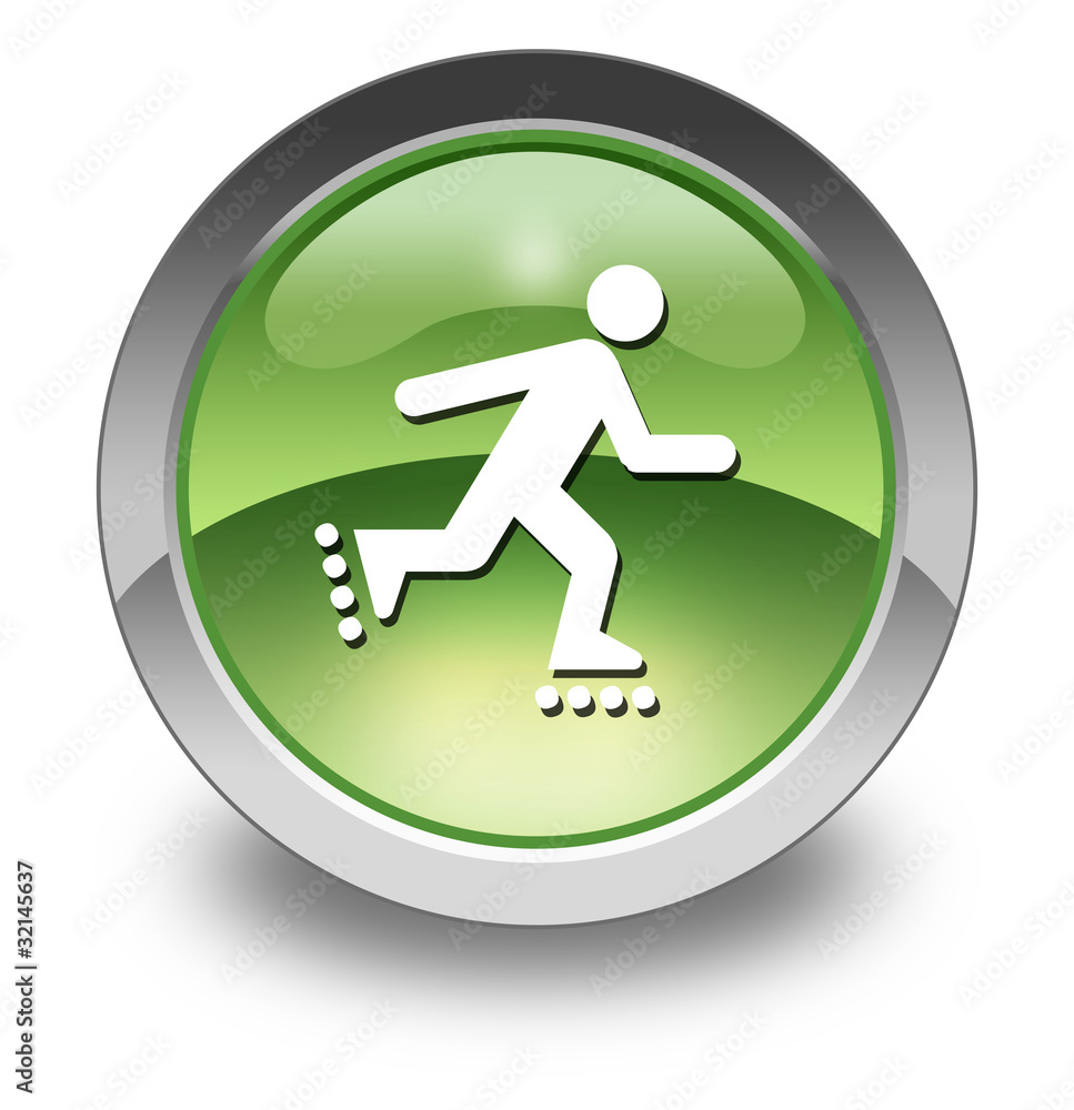Green Glossy Pictogram Green Glossy Pictogram