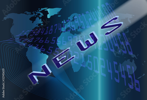 Fondo abstracto de noticias