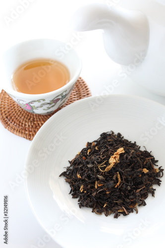 Chinese Jasmine tea leaves
