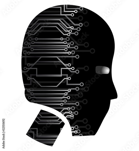 Rostro tecnológico