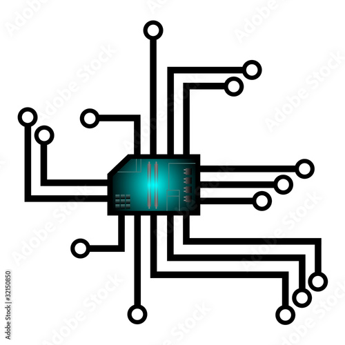 Procesador futurista