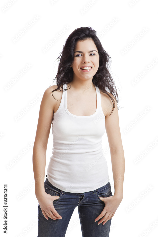 Beautiful young woman Beautiful young woman