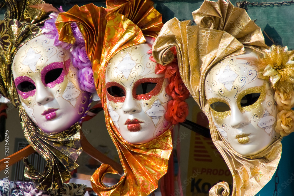 Masken in Venedig Masken in Venedig