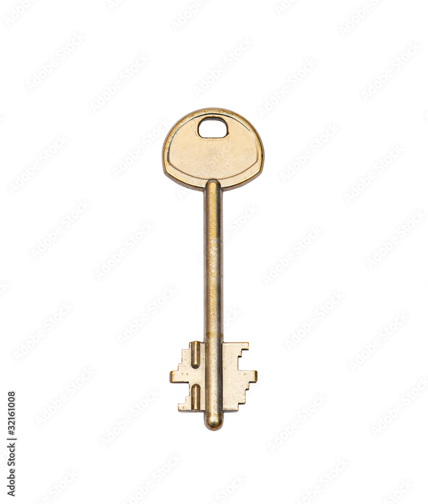 Old metal key Old metal key