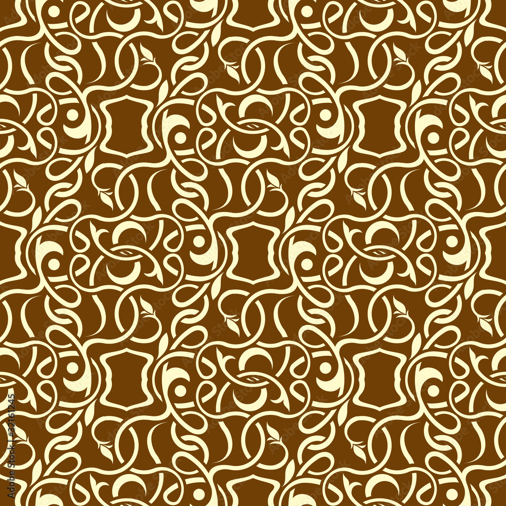 Brown seamless wallpaper pattern Brown seamless wallpaper pattern
