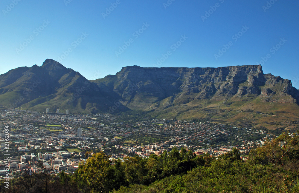 Capetown and Table Mountain(South Africa)