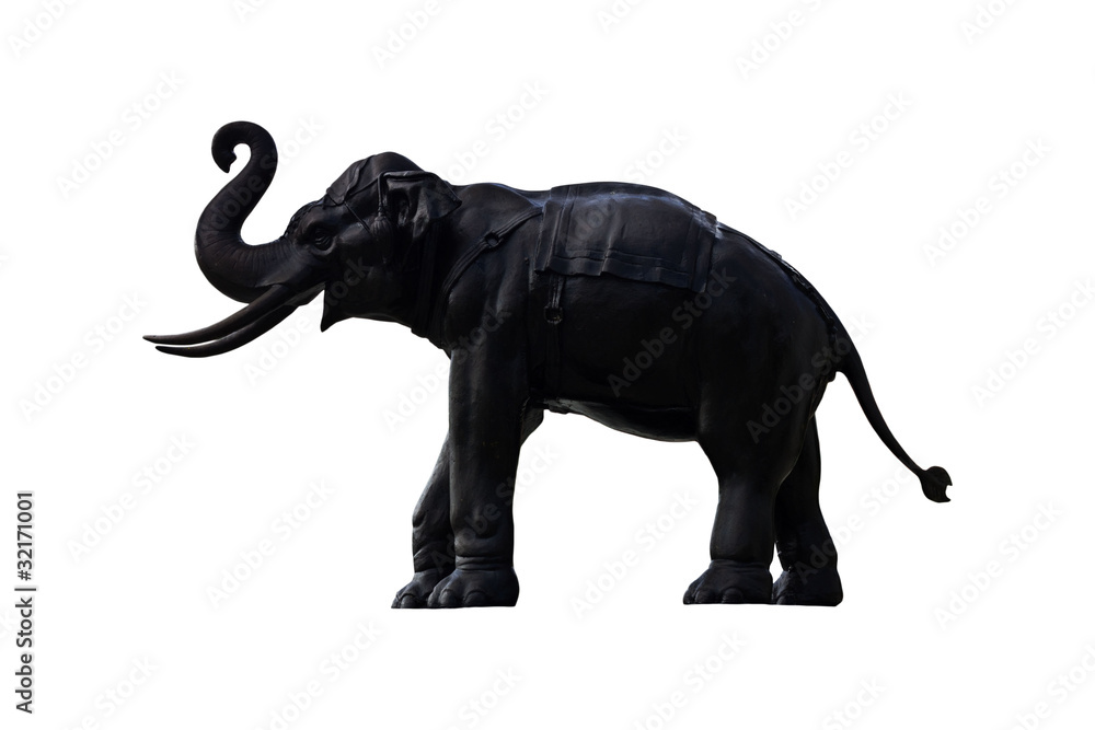 realistic elephant sculpture Asian style