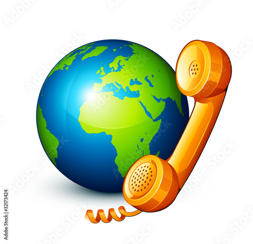 téléphone planète terre